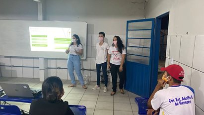 Acadêmicas do Unitpac realizam palestras em colégios de Araguaína